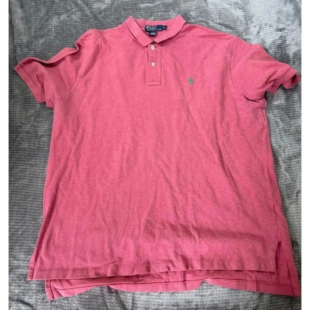 VTG. Lot of 4 Polo Ralph‎ Lauren Mens XL Short Sleeve Polo Shirts Multicolor